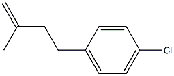 4-(4-Chlorophenyl)-2-methylbut-1-ene CAS#: 106897-78-3