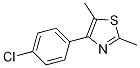 4-(4-Chlorophenyl)-2,5-diMethylthiazole CAS#: 206556-03-8