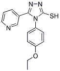 4-(4-ETHOXY-PHENYL)-5-PYRIDIN-3-YL-4H-[1,2,4]TRIAZOLE-3-THIOL CAS#: 111114-78-4