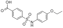 4-(4-ETHOXY-PHENYLSULFAMOYL)-BENZOIC ACID CAS#: 18813-87-1