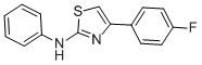 4-(4-FLUORO-PHENYL)-THIAZOL-2-YL]-PHENYL-AMINE CAS#: 1427-09-4
