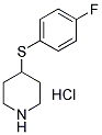 4-(4-FLUOROPHENYLSULFANYL)PIPERIDINE HYDROCHLORIDE CAS#: 101798-76-9