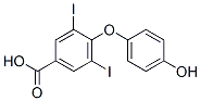 4-(4-Hydroxyphenoxy)-3,5-diiodobenzoic acid CAS#: 1838-55-7