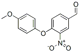 4-(4-METHOXY-PHENOXY)-3-NITRO-BENZALDEHYDE CAS#: 15962-63-7