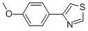 4-(4-METHOXY-PHENYL)-THIAZOLE CAS#: 1826-21-7