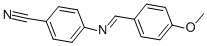 4-[(4-METHOXYBENZYLIDENE)AMINO]BENZONITRILE CAS#: 13036-19-6