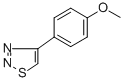 4-(4-METHOXYPHENYL)-1,2,3-THIADIAZOLE CAS#: 18212-22-1