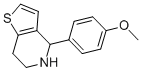 4-(4-METHOXYPHENYL)-4,5,6,7-TETRAHYDROTHIENO[3,2-C]PYRIDINE CAS#: 213462-19-2