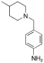 4-(4-METHYL-PIPERIDIN-1-YLMETHYL)-PHENYLAMINE CAS#: 262368-64-9