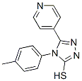 4-(4-METHYLPHENYL)-5-PYRIDIN-4-YL-4H-1,2,4-TRIAZOLE-3-THIOL CAS#: 16629-43-9