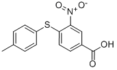 4-[(4-METHYLPHENYL)THIO]-3-NITROBENZOIC ACID CAS#: 219929-89-2
