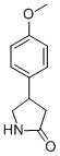 4-(4'-Methoxyphenyl)-2-pyrrolidinone CAS#: 103859-86-5