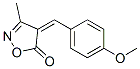 4-[(4-Methoxyphenyl)methylene]-3-methylisoxazol-5(4H)-one CAS#: 17975-46-1
