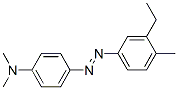 4-[(4-Methyl-3-ethylphenyl)azo]-N,N-dimethylbenzenamine CAS#: 17010-63-8
