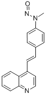 4-(4-N-METHYL-N-NITROSAMINOSTYRYL)QUINOLINE CAS#: 16699-10-8