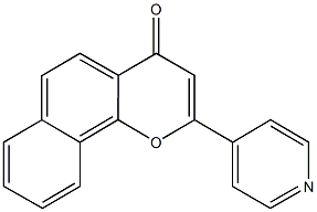 4-(4-OXO-4H-BENZO[H]CHROMEN-2-YL)-PYRIDINIUM BISULFATE CAS#: 2110-25-0