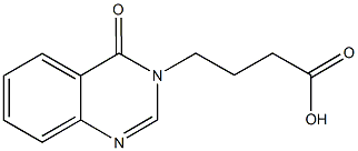4-(4-OXOQUINAZOLIN-3(4H)-YL)BUTANOIC ACID CAS#: 25818-89-7