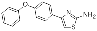 4-(4-PHENOXY-PHENYL)-THIAZOL-2-YLAMINE CAS#: 105512-82-1