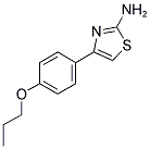 4-(4-PROPOXY-PHENYL)-THIAZOL-2-YLAMINE CAS#: 15850-30-3