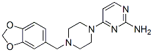 4-(4-Piperonyl-1-piperazinyl)pyrimidin-2-amine CAS#: 21279-99-2