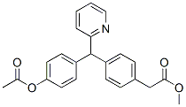 [4-[(4-acetyloxyphenyl)-pyridin-2-yl-methyl]phenyl] acetate: methane CAS#: 1336-29-4