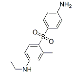 4-(4-aminophenyl)sulfonyl-3-methyl-N-propyl-aniline CAS#: 101513-21-7