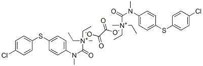 [[4-(4-chlorophenyl)sulfanylphenyl]-methyl-carbamoyl]methyl-diethyl-az anium, 2-hydroxy-2-oxo-acetate CAS#: 101651-67-6