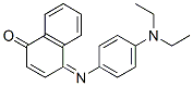 4-[[4-(diethylamino)phenyl]imino]naphthalen-1(4H)-one CAS#: 2363-99-7