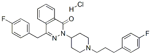 4-[(4-fluorophenyl)methyl]-2-[1-[3-(4-fluorophenyl)propyl]-4-piperidyl ]phthalazin-1-one hydrochloride CAS#: 110406-61-6
