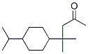 4-[4-(isopropyl)cyclohexyl]-4-methylpentan-2-one CAS#: 10534-37-9
