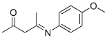 4-(4-methoxyphenyl)iminopentan-2-one CAS#: 20010-38-2