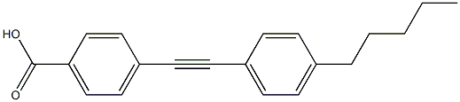 4-((4-pentylphenyl)ethynyl)benzoic acid CAS#: 109083-03-6