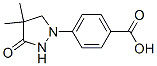 4-(4,4-dimethyl-3-oxo-pyrazolidin-1-yl)-benzoic acid CAS#: 107144-30-9