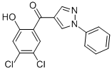 4-(4,5-DICHLORO-2-HYDROXYBENZOYL)-1-PHENYLPYRAZOLE CAS#: 288401-38-7