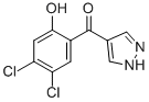 4-(4,5-DICHLORO-2-HYDROXYBENZOYL)PYRAZOLE CAS#: 288401-42-3