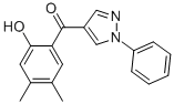 4-(4,5-DIMETHYL-2-HYDROXYBENZOYL)-1-PHENYLPYRAZOLE CAS#: 288401-65-0