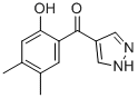 4-(4,5-DIMETHYL-2-HYDROXYBENZOYL)PYRAZOLE CAS#: 288844-40-6
