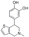 4-[(4,5,6,7-Tetrahydro-5-methylthieno[3,2-c]pyridin)-7-yl]-1,2-benzenediol CAS#: 112806-09-4
