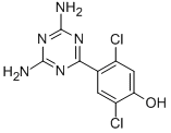 4-(4,6-Diamino-s-triazinyl)-2,5-dichlorophenol CAS#: 104813-26-5