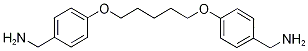 [4-({5-[4-(Aminomethyl)phenoxy]-pentyl}oxy)phenyl]methanamine CAS#: 224054-40-4