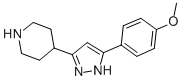 4-[5-(4-METHOXYPHENYL)-1H-PYRAZOL-3-YL]PIPERIDINE CAS#: 103660-47-5