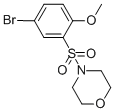 4-(5-BROMO-2-METHOXYBENZENESULPHONYL)MORPHOLINE CAS#: 325809-68-5