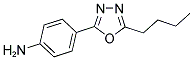 4-(5-BUTYL-1,3,4-OXADIAZOL-2-YL)PHENYLAMINE CAS#: 100933-82-2