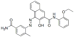 4-[(5-Carbamoyl-o-tolyl)azo]-3-hydroxy-2-naphtho-o-phenetidide CAS#: 16403-85-3