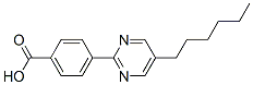 4-(5-Hexyl-2-pyrimidinyl)-benzoic acid CAS#: 106808-97-3