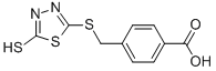 4-(5-MERCAPTO-1,3,4-THIADIAZOL-2-YLTHIOMETHYL)-BENZOICACID CAS#: 107859-96-1