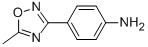 4-(5-METHYL-1,2,4-OXADIAZOL-3-YL)ANILINE CAS#: 10185-68-9