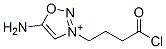 4-(5-amino-1-oxa-2-aza-3-azoniacyclopenta-2,4-dien-3-yl)butanoic acid chloride CAS#: 19951-51-0