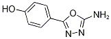 4-(5-amino-1,3,4-oxadiazol-2-yl)phenol(SALTDATA: FREE) CAS#: 1750-79-4