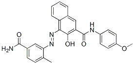 4-[(5-carbamoyl-o-tolyl)azo]-3-hydroxy-2-naphth-p-anisidide CAS#: 14254-76-3